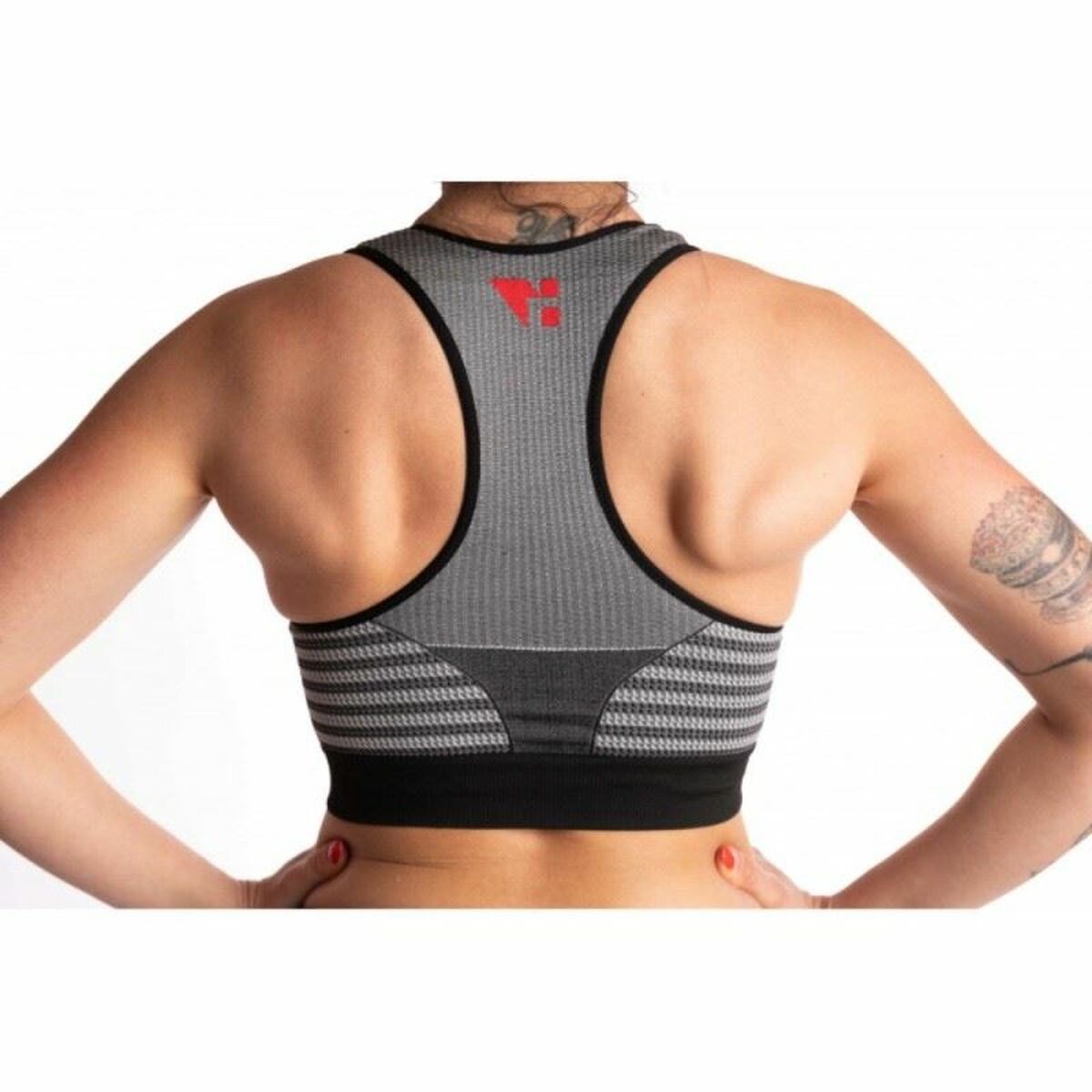 Women’s Sports Top Hanker Cane  Grey Running